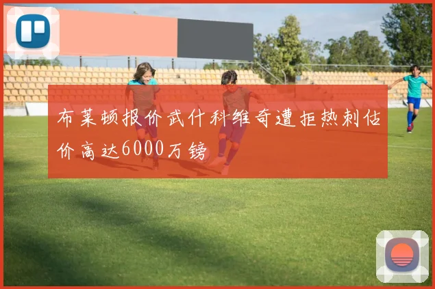 布莱顿报价武什科维奇遭拒热刺估价高达6000万镑